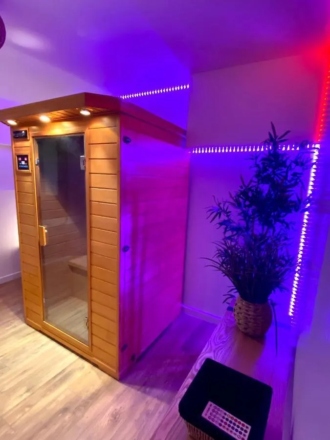 Cosy & Spa Appartement Luxe Jacuzzi Sauna Suite Cristal Avignon Love hotel